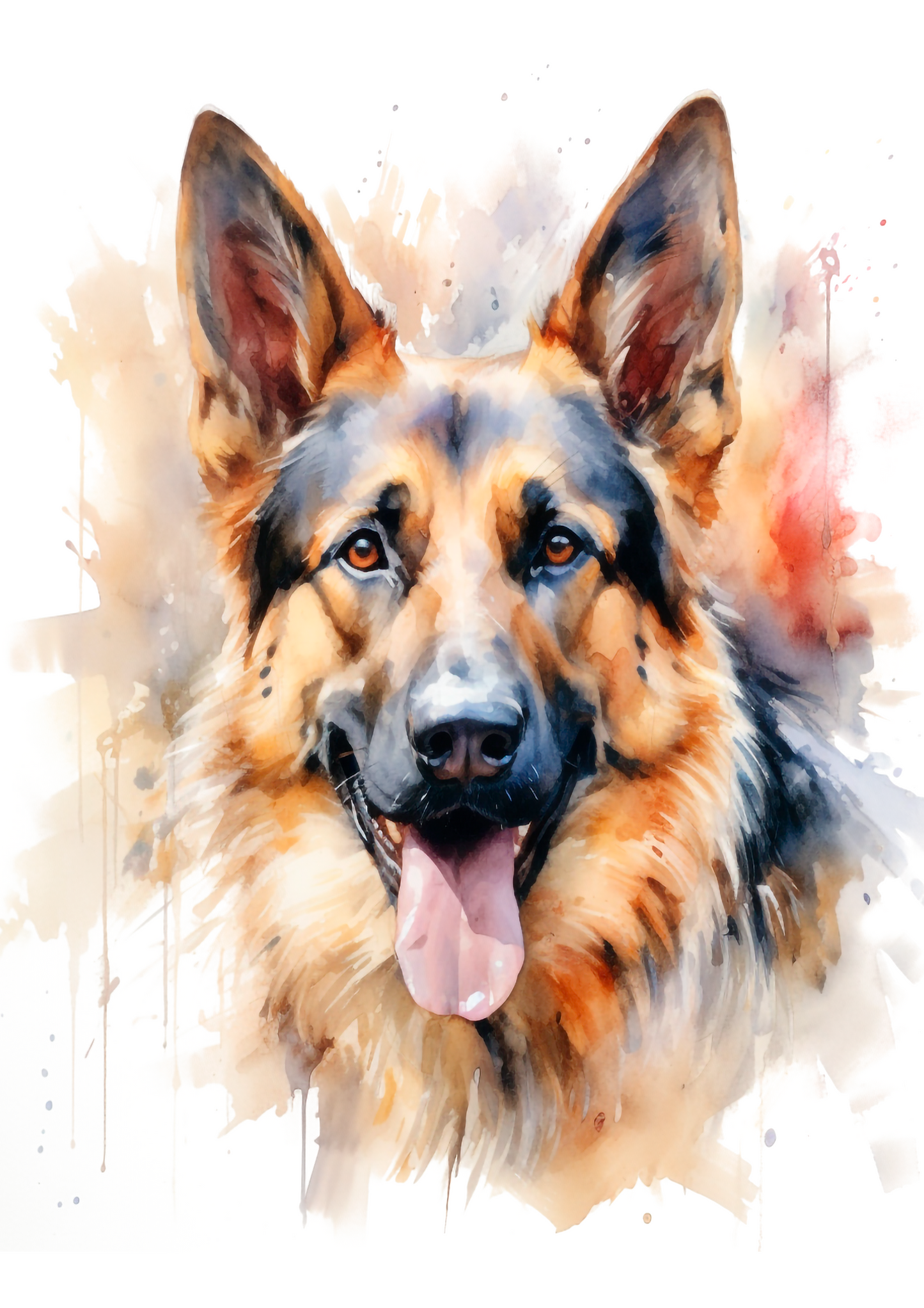 Print - German Shepherd