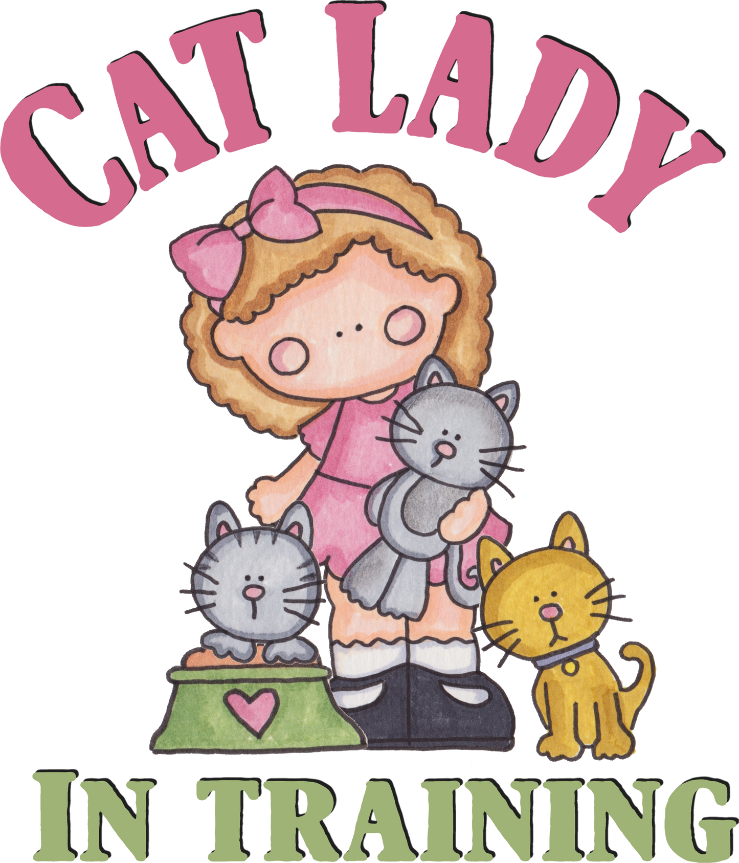 Print - Cat Lady