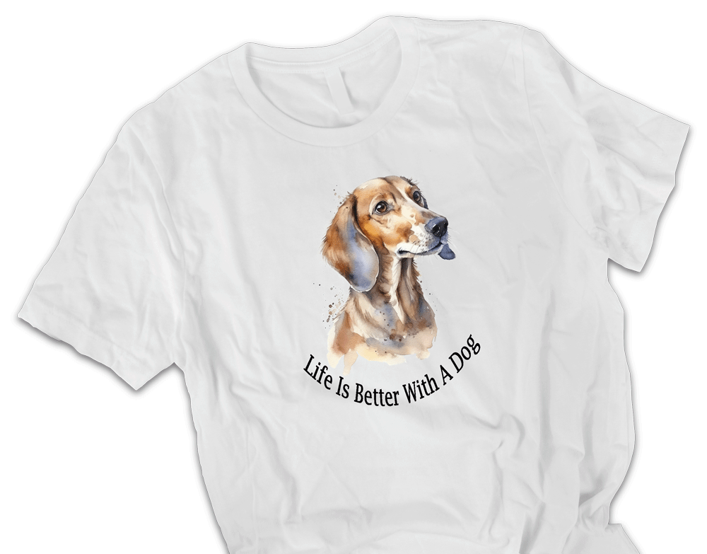 Dachshund printed t-shirt