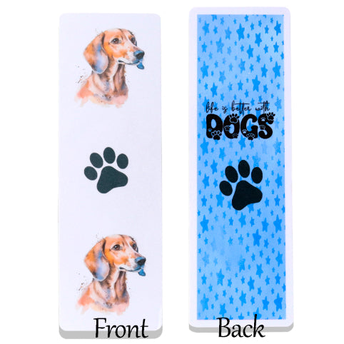 Dachshund Printed Bookmark