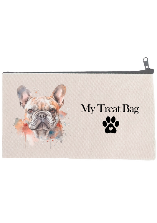 French Bulldog treat bag