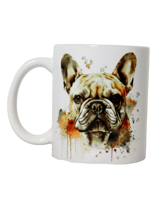 French Bulldog printed mug