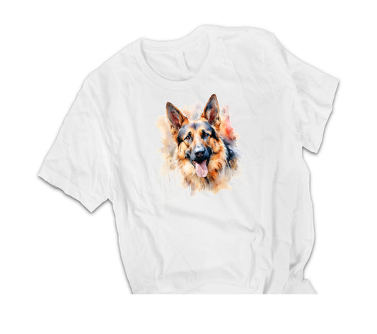 Printed t shirt german shepherd