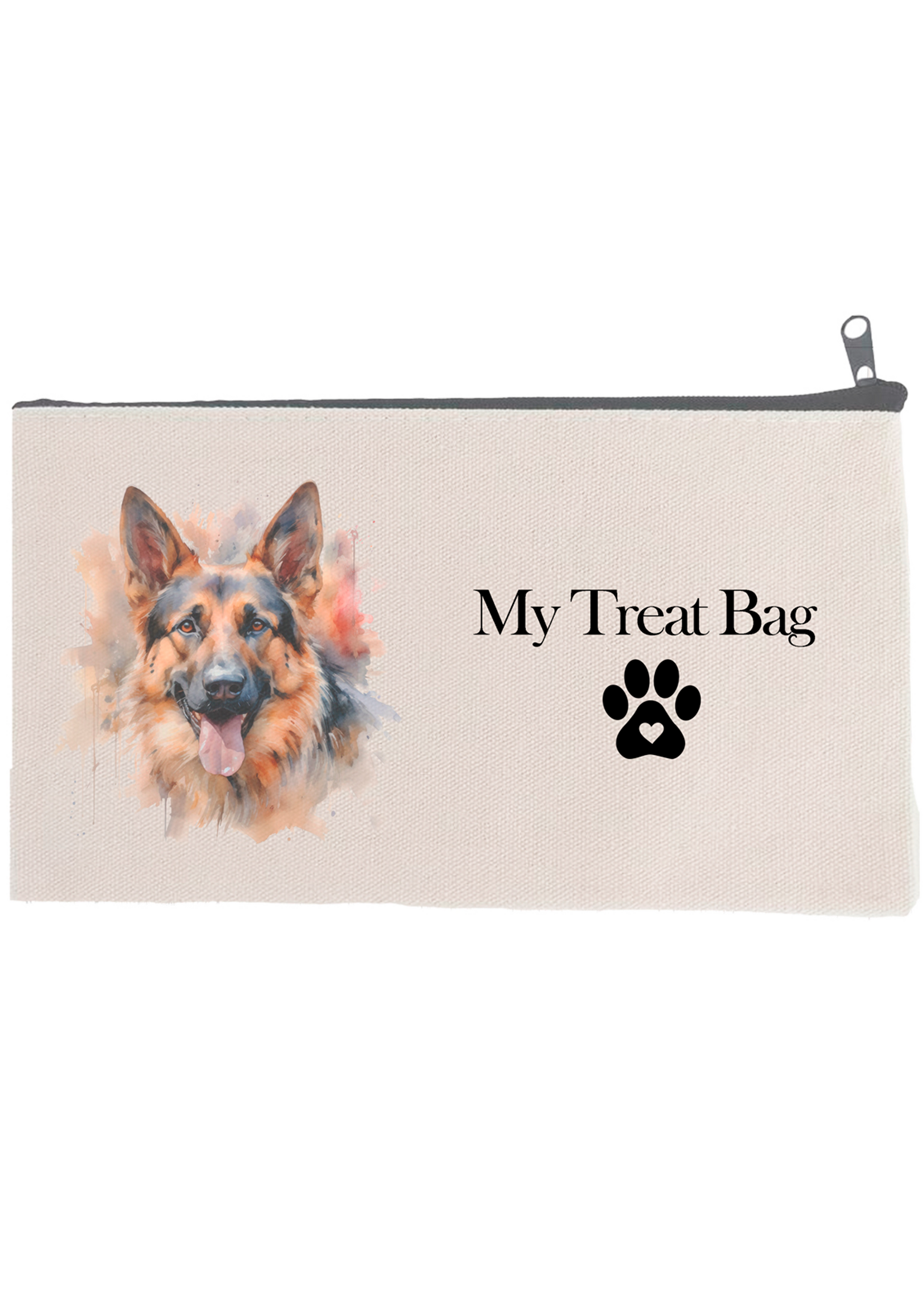 German Shepherd treat bag