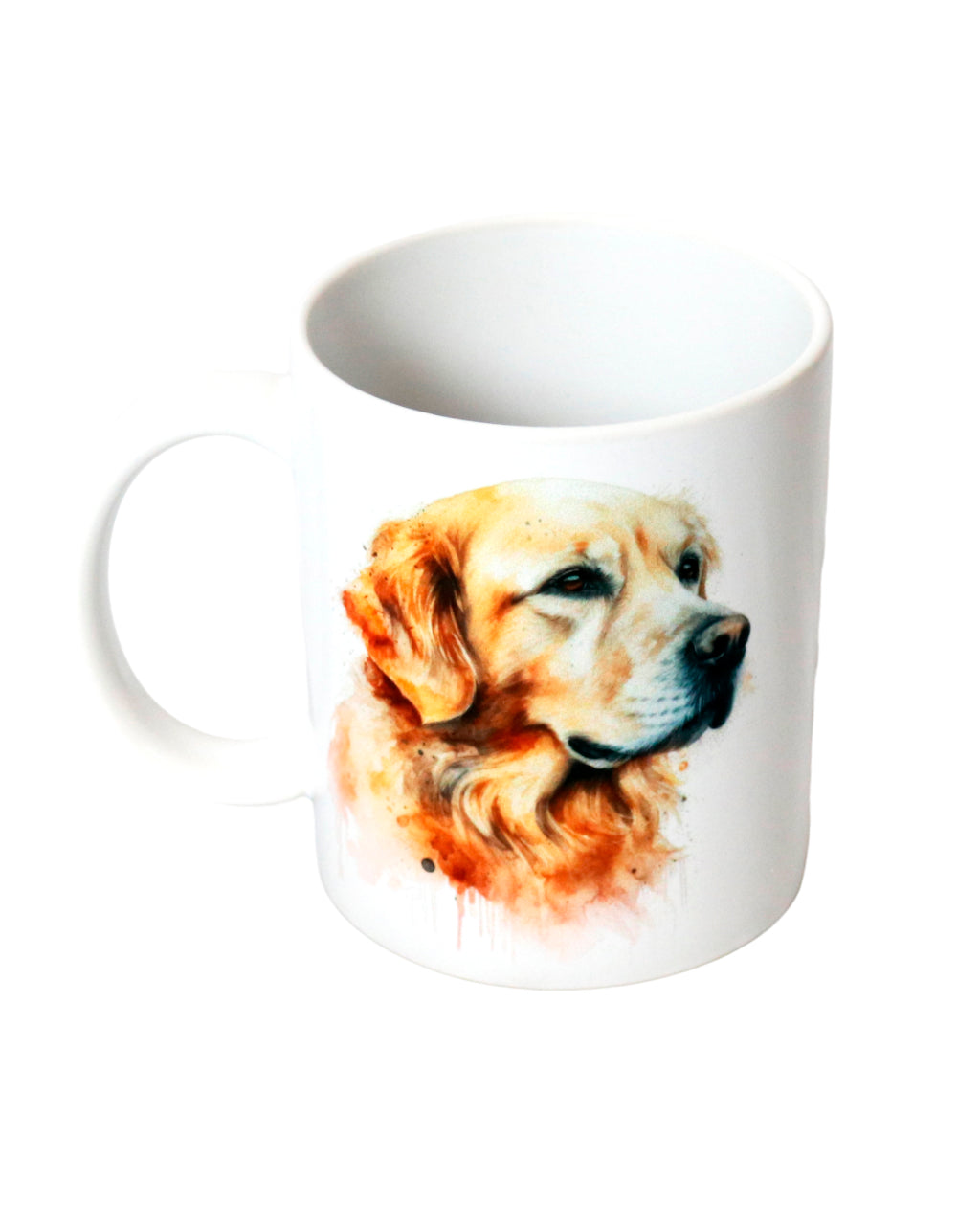 Golden retriever printded mug 
