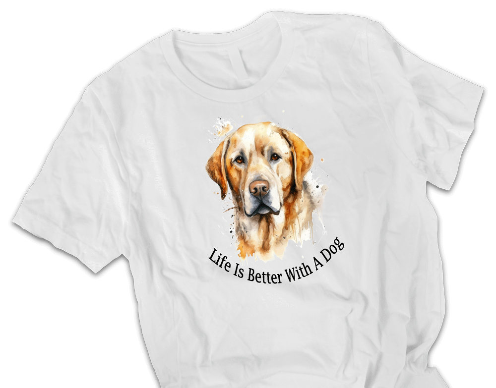 Labrador printed t-shirt