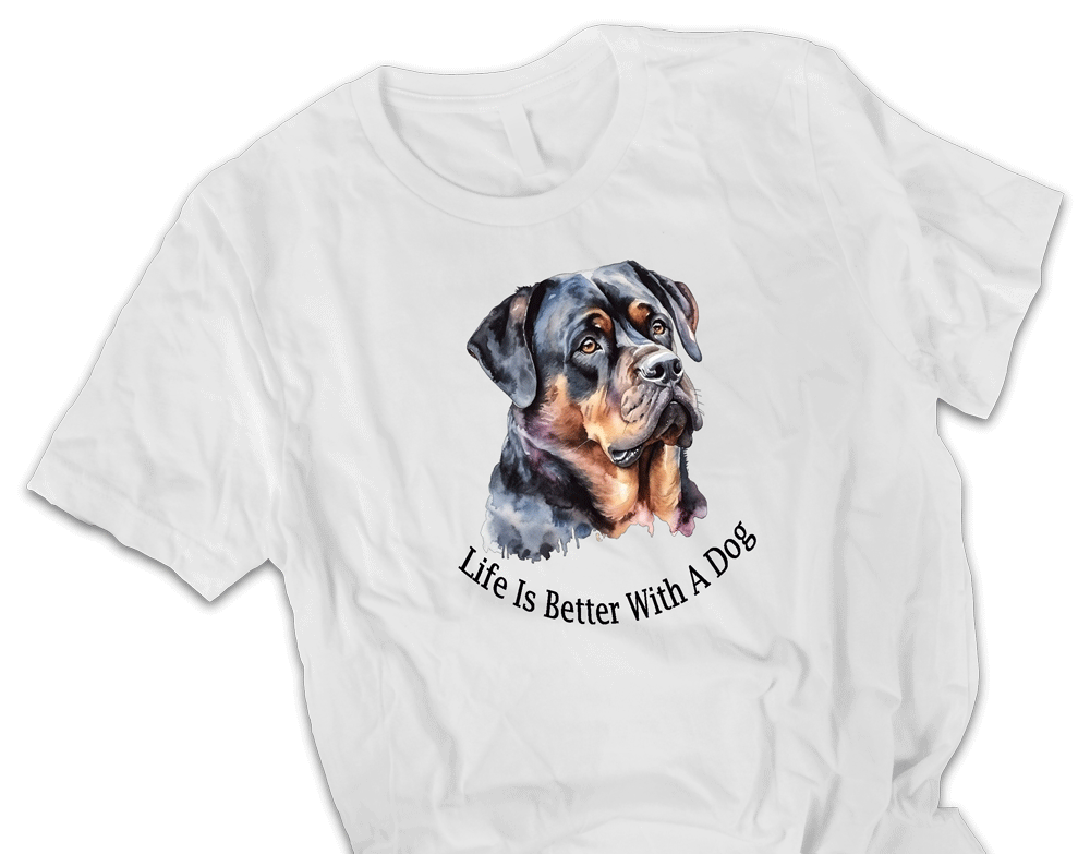 Rottweiler printed t-shirt