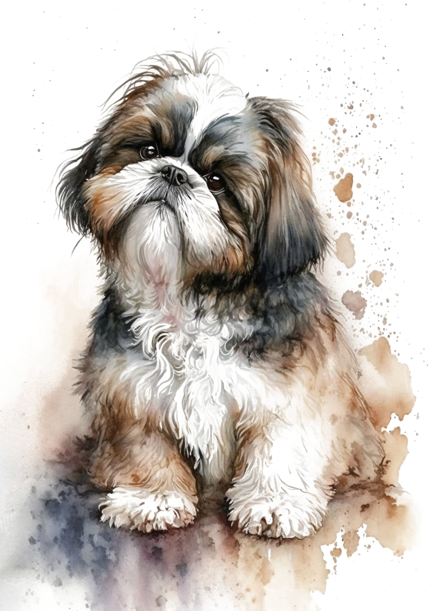 Print - Shih Tzu