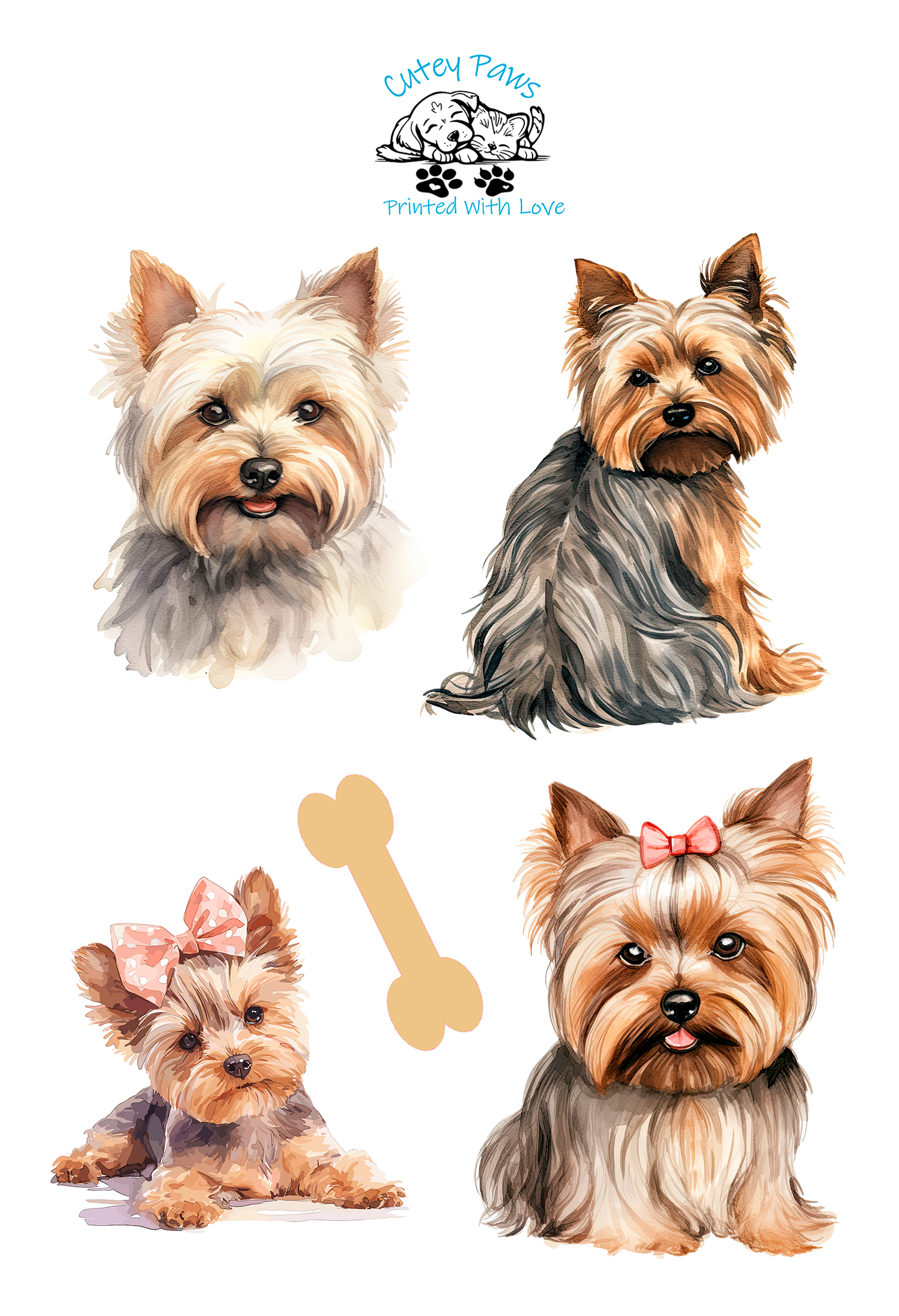 Yorkshire Terrier Stickers