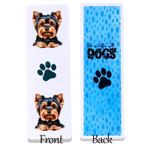 Yorkshire Terrier Printed Bookmark