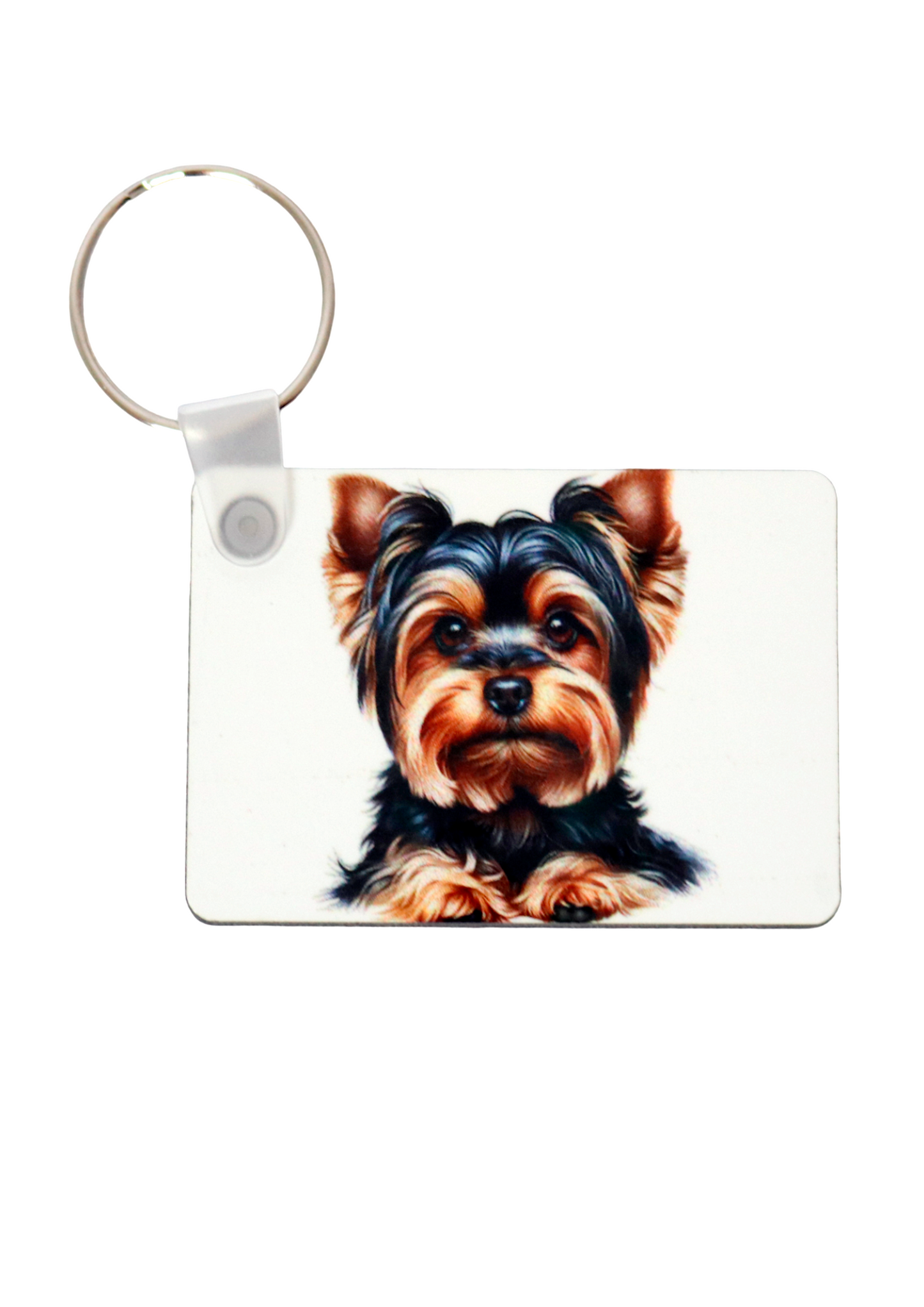 Yorkshire Terrier printed keyring